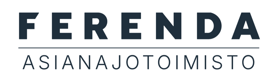 Asianajotoimisto Ferenda Helsinki Oy -logo